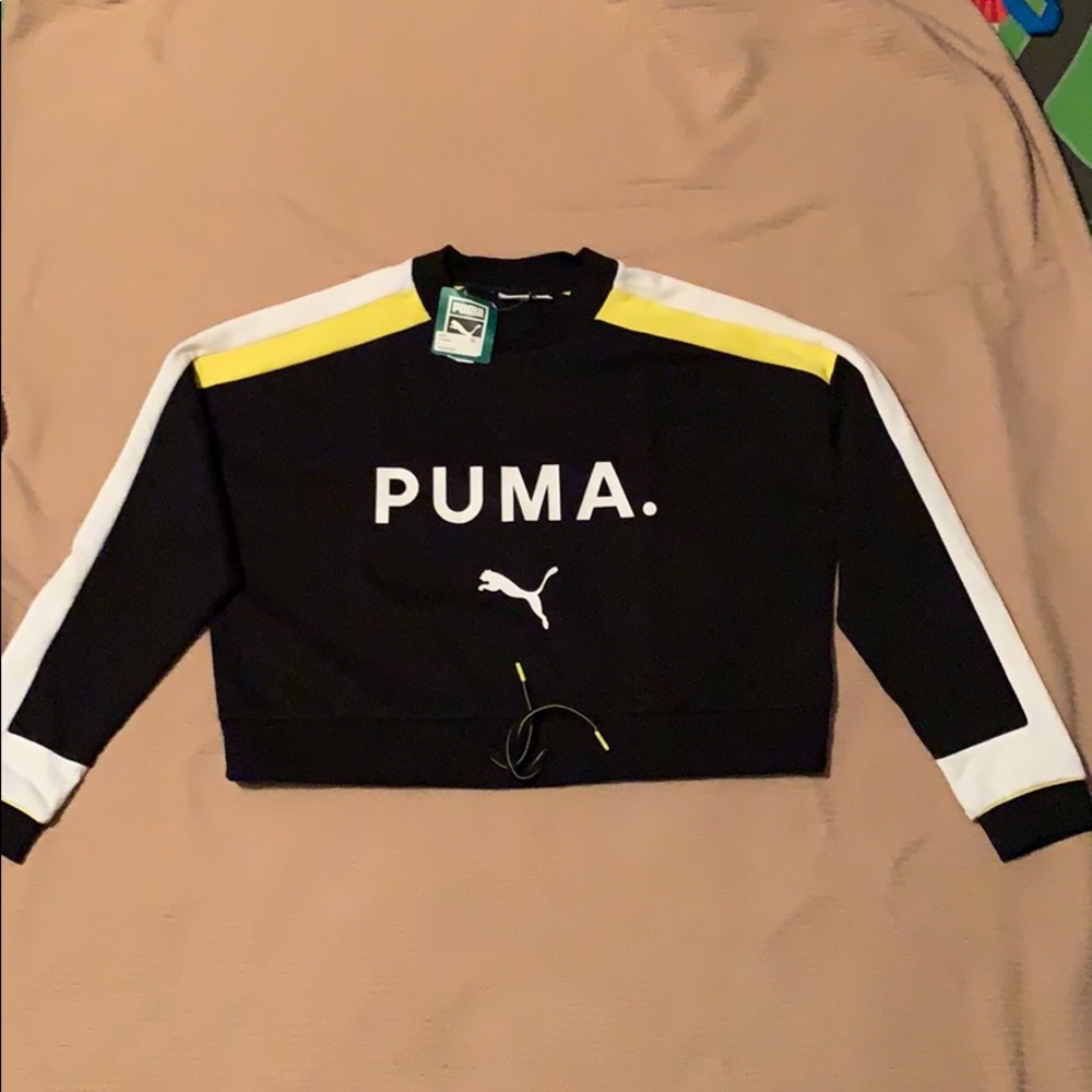 Puma Chase Crew Sweatshirt and Pants Set
